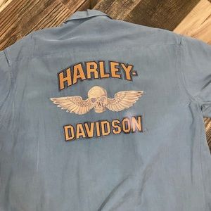 Men’s Harley Davidson Button Down Shirt